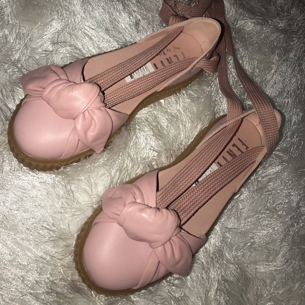 Puma Women's Bow Creeper Sandal Pink